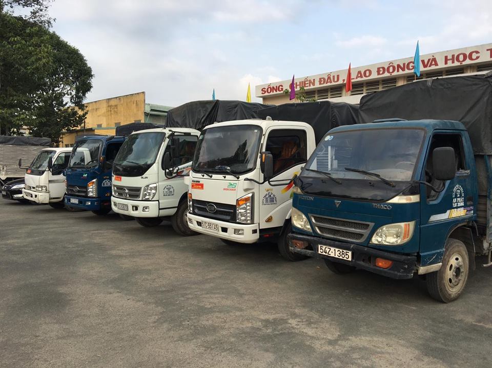Cho thuê xe tải chở hàng tại TPHCM